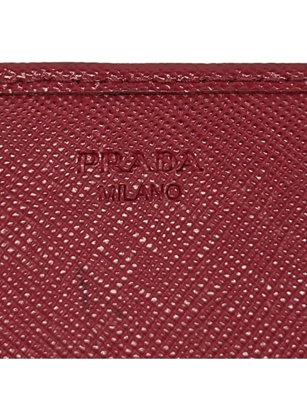 Prada Wallet Pink Ribbon Leather - Picture 6 of 9